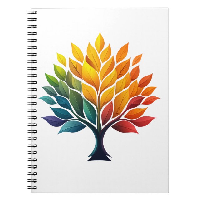 Caderno Espiral Notebook Colorous Canopy (Frente)