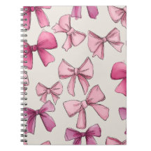 Notebook com Arco Whimsic Rosa-pré