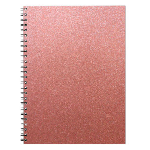 Caderno Espiral Notebook com brilho