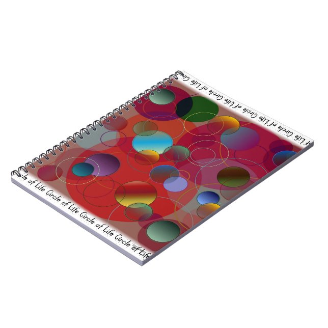 Caderno Espiral Notebook com ciclo de vida (Left Side)