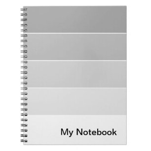 Caderno Espiral Notebook com Design de gradiente personalizável
