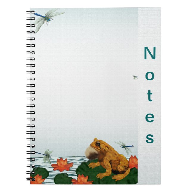 Caderno Espiral Notebook com Design de salto (Frente)