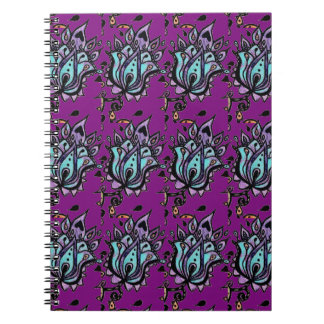 Caderno Espiral Notebook com design de ventilador