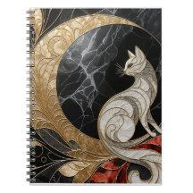 Notebook com Diário de Deco Cat