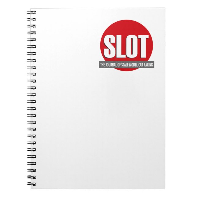 Caderno Espiral Notebook com Diário de slot (Frente)