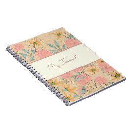Caderno Espiral Notebook com Diário flexível