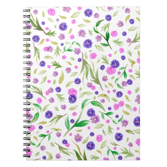 Caderno Espiral Notebook com Diário flexível | Presente para grava (Frente)