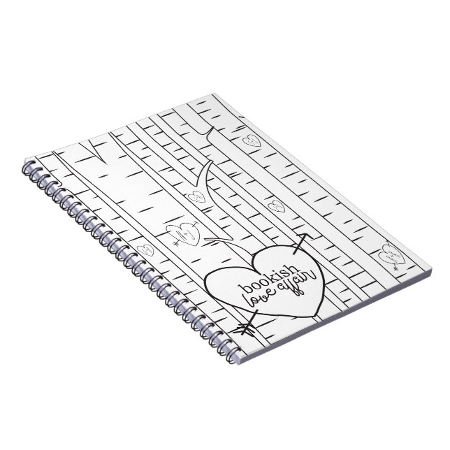 Caderno Espiral Notebook com dois livros tontos de amor (Lado Direito)