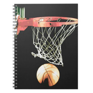 Caderno Espiral Notebook com efeito de banda desenhada retrô
