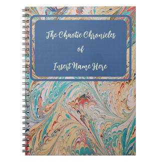 Caderno Espiral Notebook com estilo Vintage com personalização
