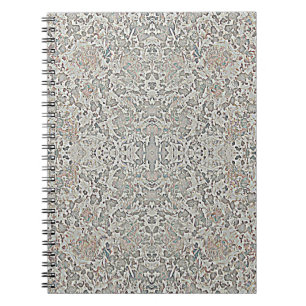 Caderno Espiral Notebook com forma de cinza