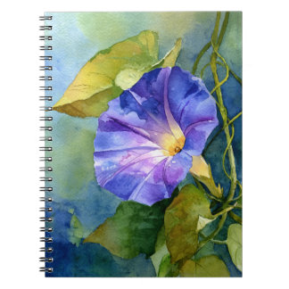 Caderno Espiral Notebook com Glória da Manhã