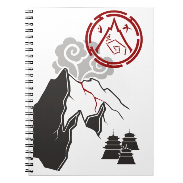 Caderno Espiral Notebook com Guarda de escarlate [Lembrance Editio (Frente)