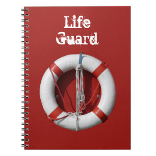 Caderno Espiral Notebook com Guarda de vida