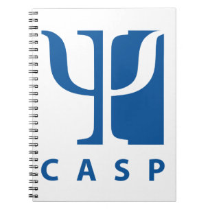 Caderno Espiral Notebook com logotipo CASP