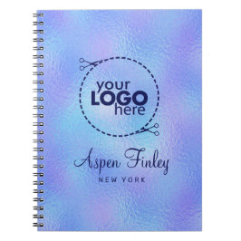 Caderno Espiral Notebook com logotipo de película fluorescente fal