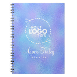 Caderno Espiral Notebook com logotipo de película fluorescente fal