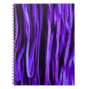 Caderno Espiral Notebook com margem roxa diversão e Rico