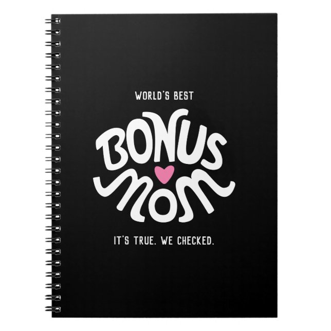 Caderno Espiral Notebook com melhor bônus para a mãe (Frente)