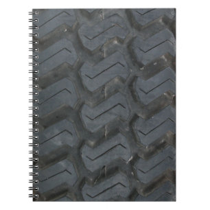 Caderno Espiral Notebook com pneus