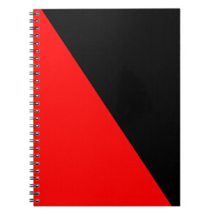 Caderno Espiral Notebook com Sinalizador Anarquista (Anarquismo)