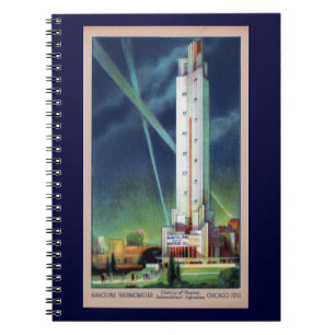 Caderno Espiral Notebook com termômetro Havoline