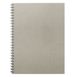 Caderno Espiral Notebook com textura espiral de Cinza clara elegan