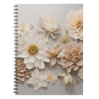 Caderno Espiral Notebook com tonalidade neutra suave
