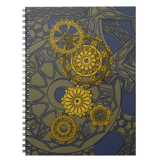 Caderno Espiral Notebook com trava (Frente)