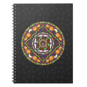 Caderno Espiral Notebook com truques e ameaças