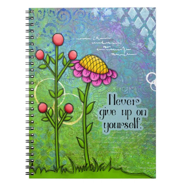 Caderno Espiral Notebook com ventilador de portátil positivo e agr (Frente)