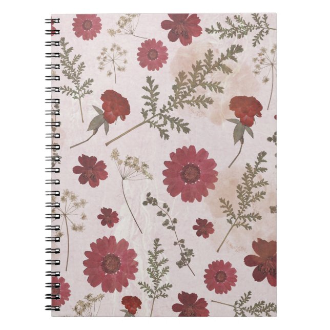 Caderno Espiral Notebook com ventilador pressionado (Frente)