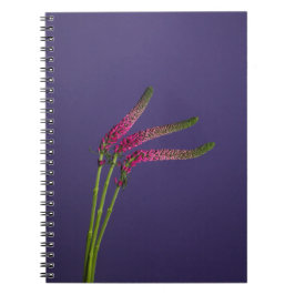 Caderno Espiral Notebook com ventilador rosa