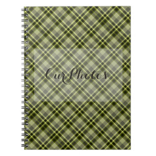 Caderno Espiral Notebook com Xadrez Verde anterior (80 Páginas B&W