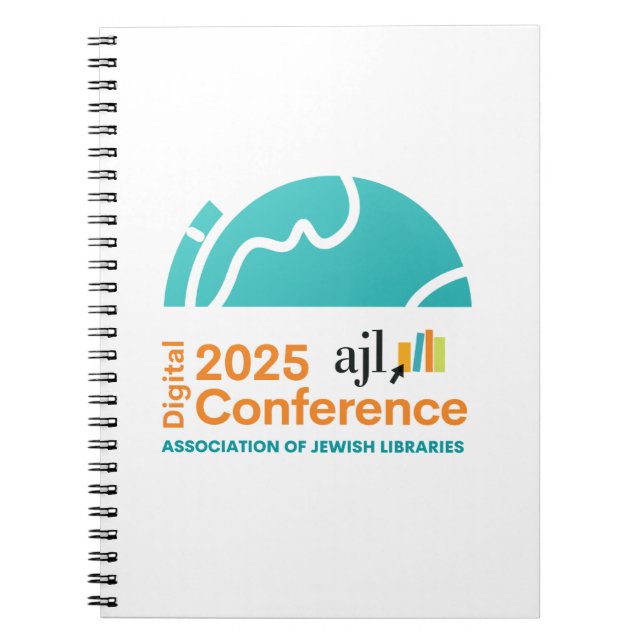 Caderno Espiral Notebook - Conferência Digital AJL 2025 (Frente)