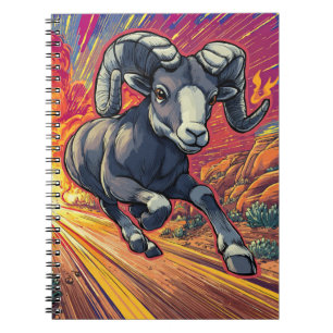 Caderno Espiral Notebook Cosmic Aries Ram