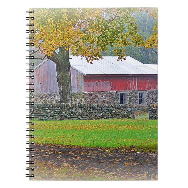 Caderno Espiral Notebook Country Barn (Frente)