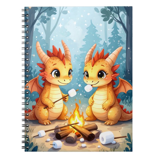 Caderno Espiral Notebook Cozy Campfire (Frente)