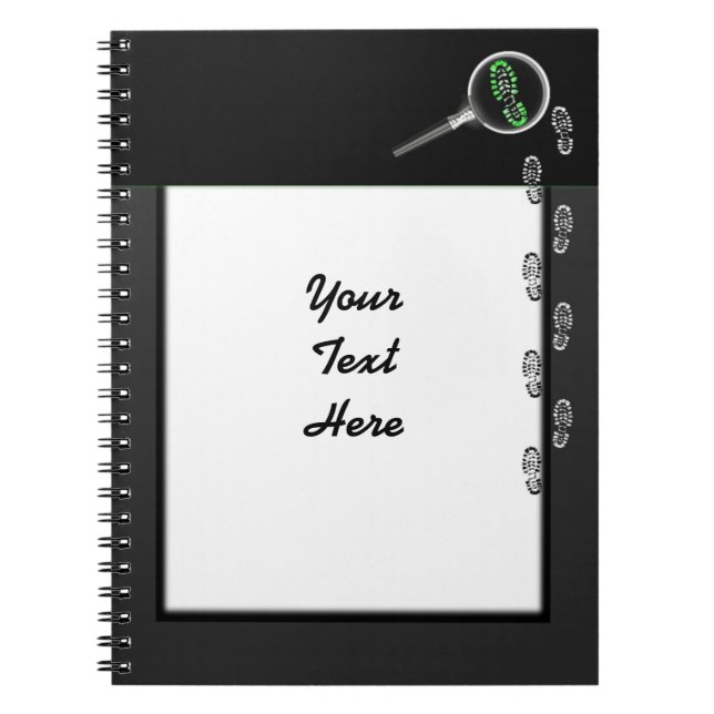 Caderno Espiral Notebook Crime Scener Investigator (Frente)