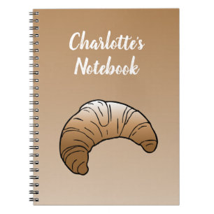 Caderno Espiral Notebook Croissant Spiral