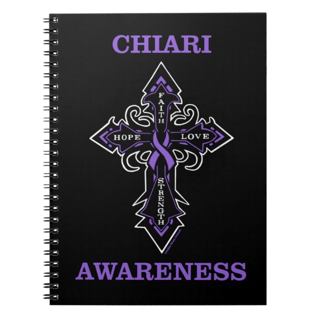 Caderno Espiral Notebook Cross/Awarness... Chiari (Frente)