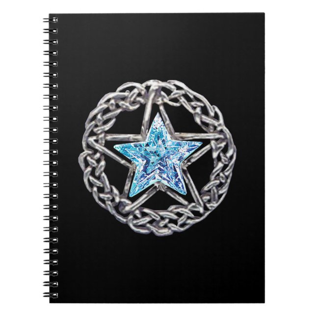Caderno Espiral Notebook Crystal Star Spiral (Frente)