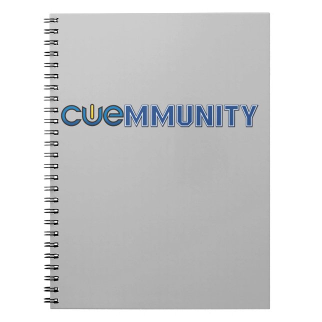 Caderno Espiral Notebook CUE-MUNITY (Frente)
