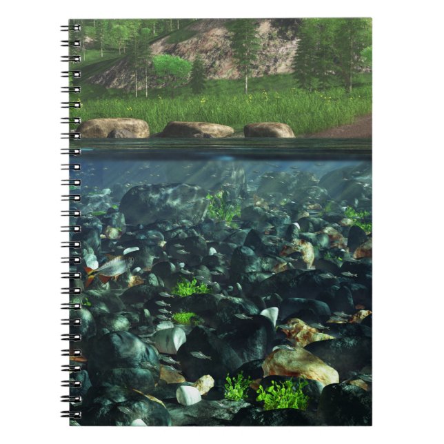 Caderno Espiral Notebook Cwm River (Frente)