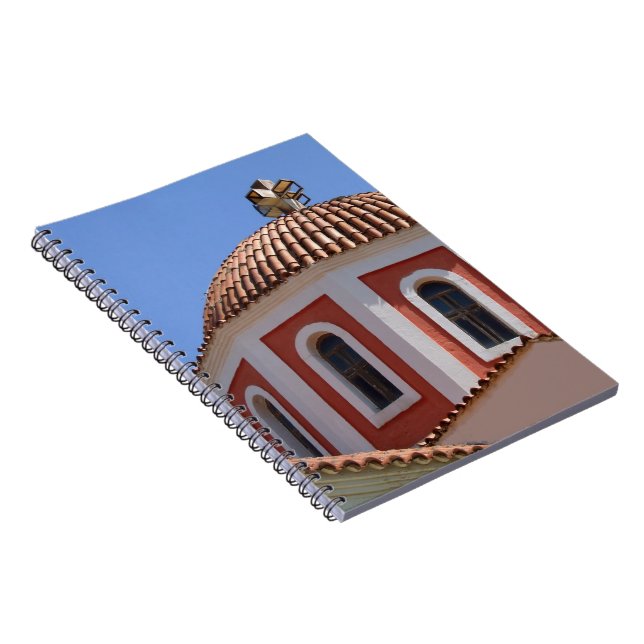 Caderno Espiral Notebook da Igreja Grega (Lado Direito)