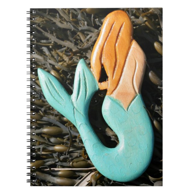 Caderno Espiral notebook da sereia (Frente)