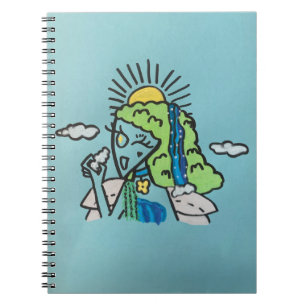 Caderno Espiral Notebook da Terra Mãe
