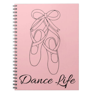 Caderno Espiral Notebook Dance Life Spiral