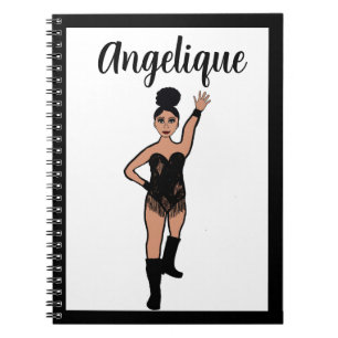 Caderno Espiral Notebook Dancer Black Fringe #2