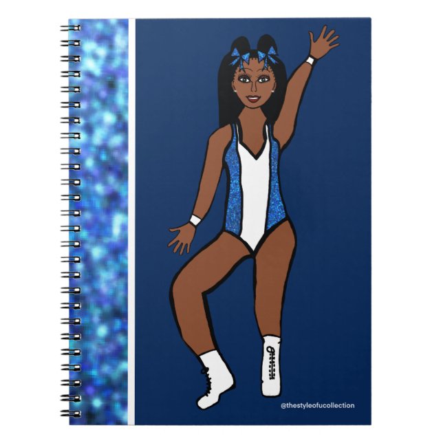 Caderno Espiral Notebook Dancer Blue Spark nº 1 (Frente)